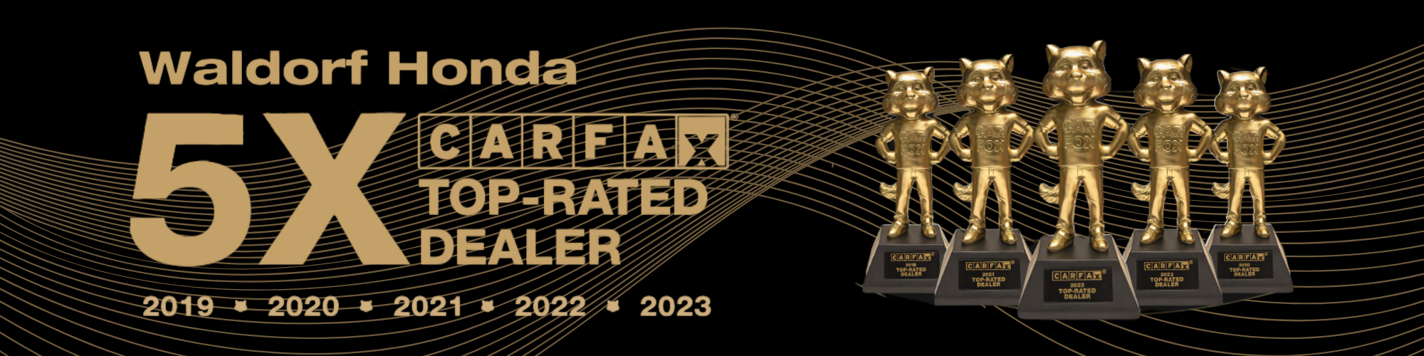 Carfax Top-Rated Dealer 5x Winners!